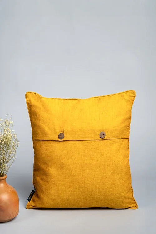Craftroots Handcrafted Lazy Polka Dots Cushion Cover