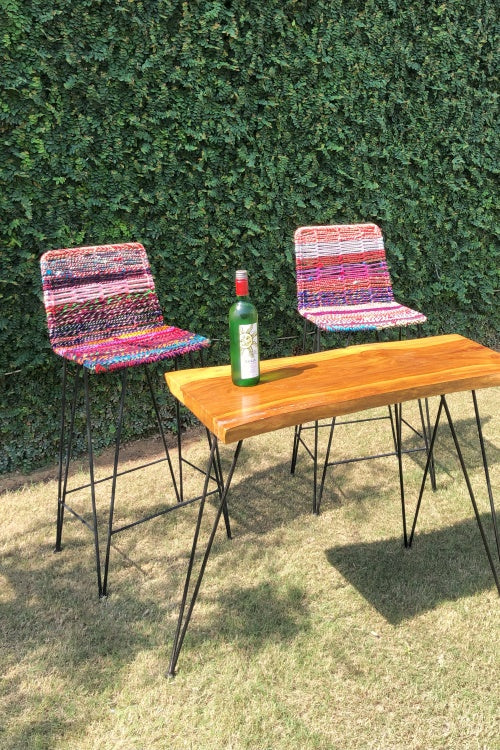 Sirohi Seher Textile Waste Bar Stool