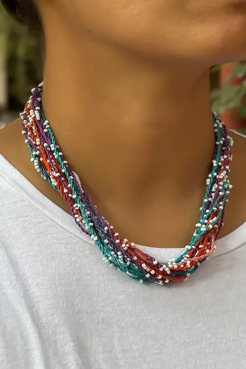 Antarang- Sakhi Sudha Neckpiece-  Threads & Beads