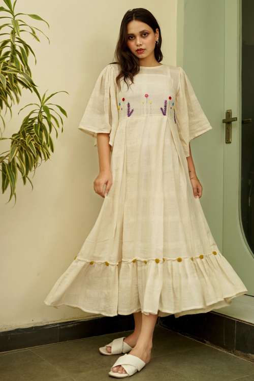 Bebaak Anna Handwoven Kora Dress