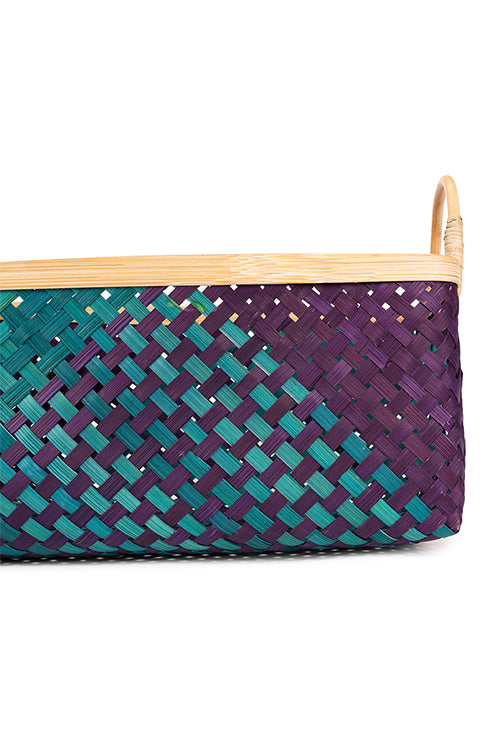 Greenkraftneelaya Handcrafted Bamboo Basket - Medium