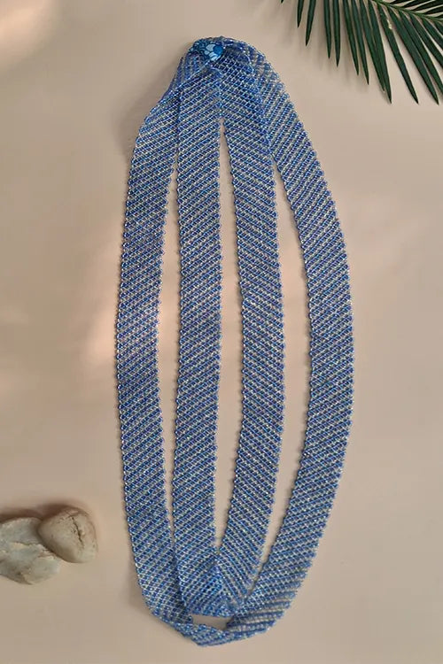 Antarang- Bead Work- Radhika Neelam Haar [Long Nekpiece]