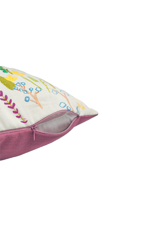 Onset Homes Gardenscape Cushion Cover-Fuchsia-16X16