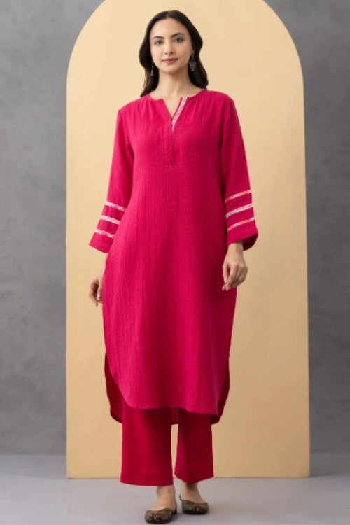 Phae Tulip Co-Ord Set In Cotton Crinkle