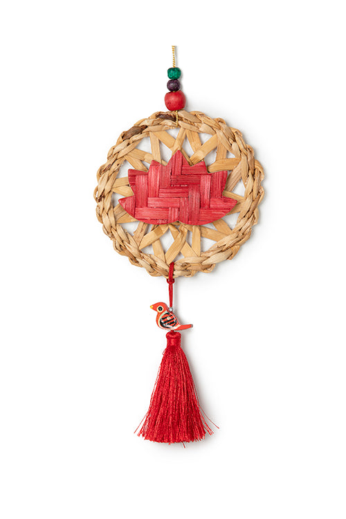 Greenkraft Chakra Lotus Handcrafted Banana Hanging - Set Of 2