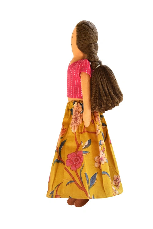 The Good Doll Nilah 12 Inch Girl Doll Classic Skirt Blouse Set