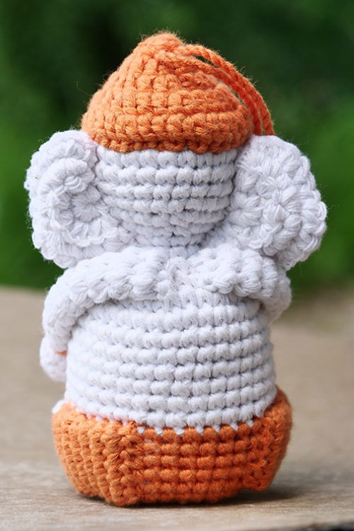 Himalayan Blooms Hand Made Crochet Soft Toys - Ganesha