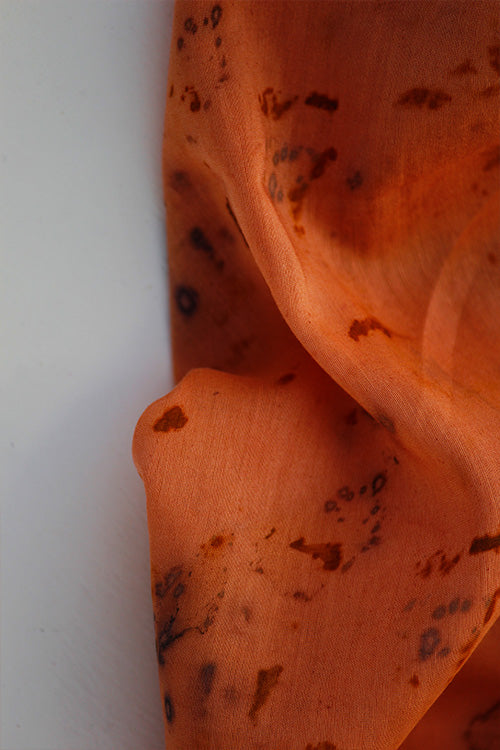 Mulya "RESH" Eco Printed Cotton Silk Yardage