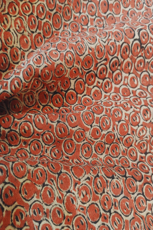 Creative Bee 'ELOISE' Natural Dye Block Print Cotton Fabric