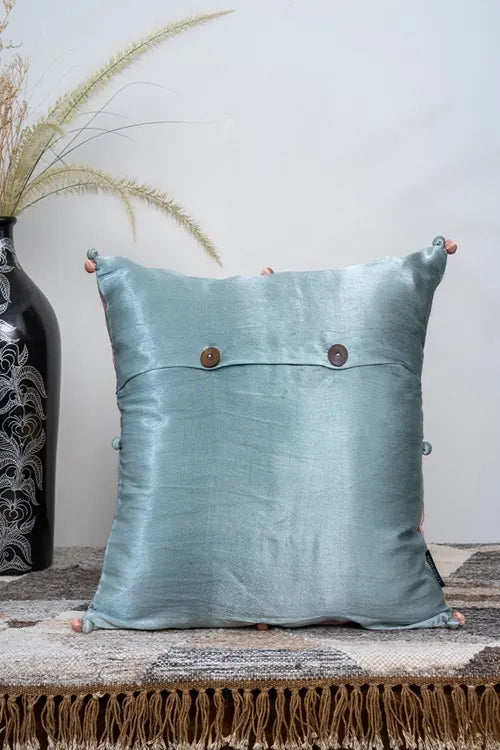 Craftroots Artisanal Gaji Silk Cushion Cover