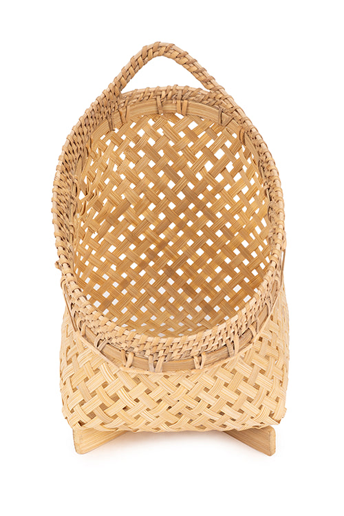 Greenkraftevara Handcrafted Bamboo Basket