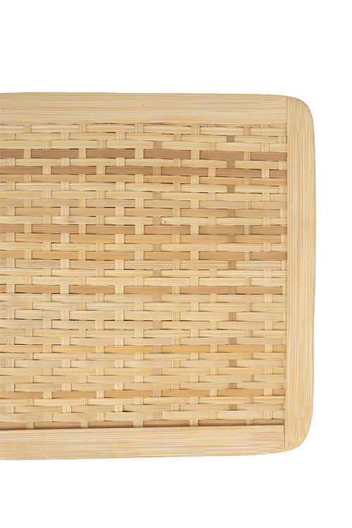 Greenkraftsora Handcrafted Bamboo Square Box - Set Of 3