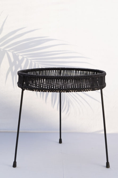 Sirohi Kohl Round Tray Table