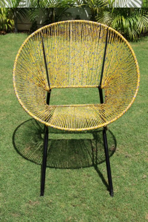 Glitz Upcycled Plastic Lounge Chair