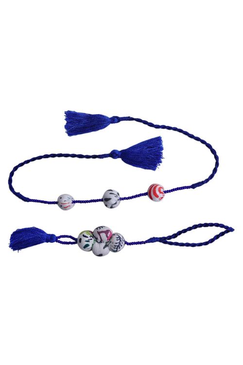 Antarang- Shewt Potli Bhai And Bhabhi Rakhi, 100% Cotton, Made By Divyang Rural Women