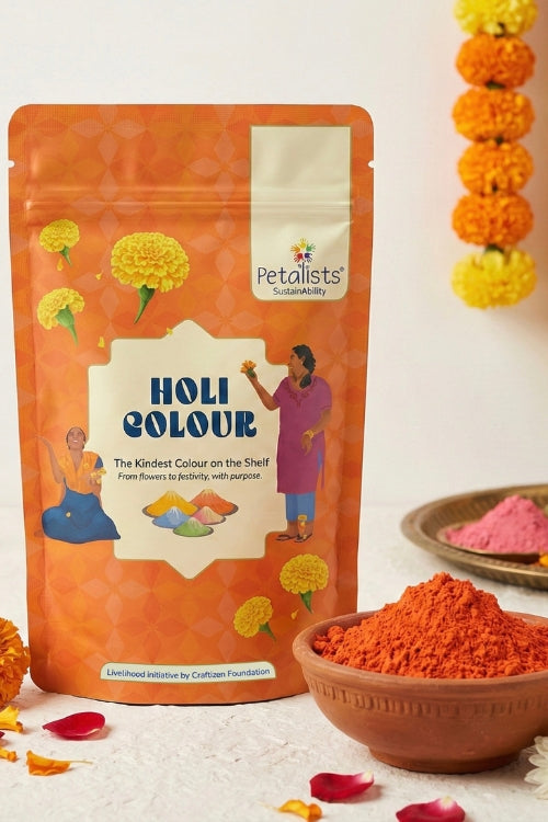Craftizen Petalists Ecofriendly Holi Colours - 5 Colour Combo