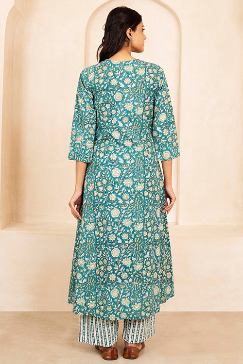Shuddhi Teal 3 Piece Set