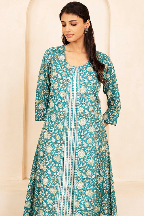 Shuddhi Teal 3 Piece Set
