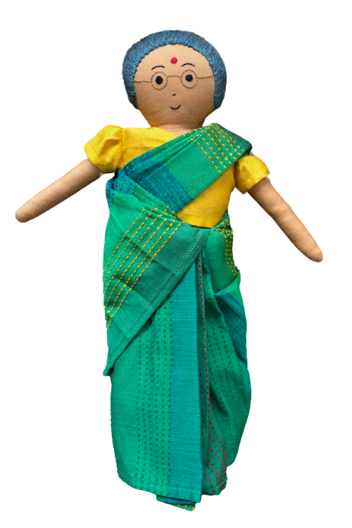 The Good Doll, Single Doll, Nilah Patti Green Saree