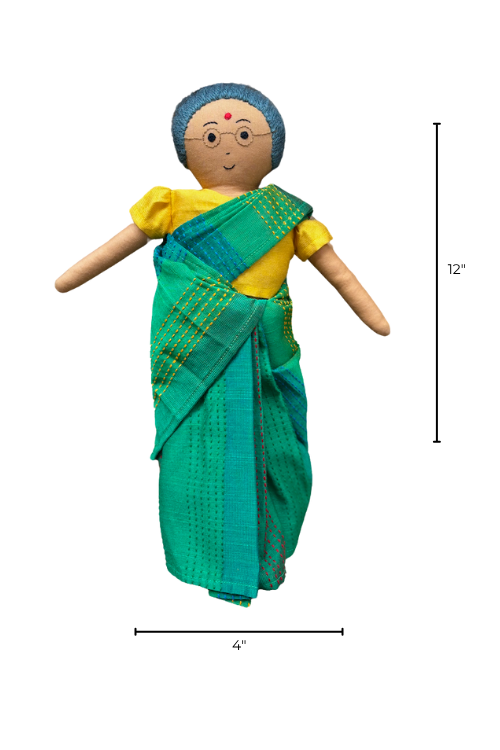 The Good Doll, Single Doll, Nilah Patti Green Saree