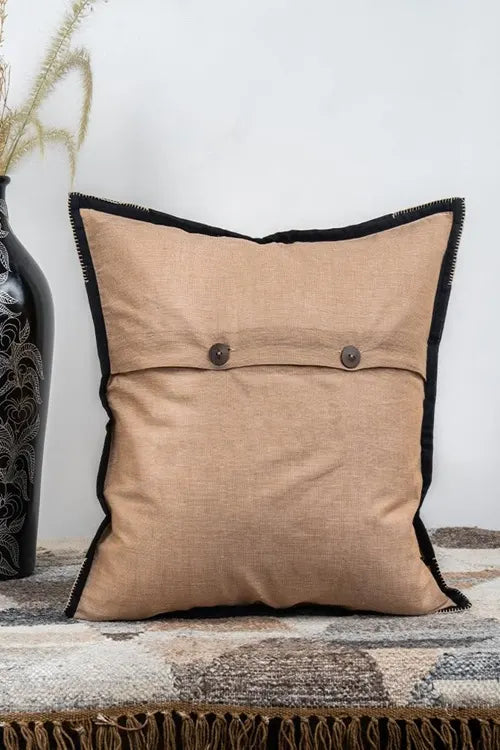 Craftroots Rust Handcrafted & Handwoven Artisan Cushion Cover Set Of 2