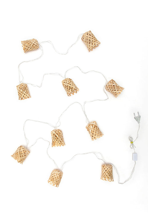 Greenkraft Vine Handcrafted bamboo Natural String Light