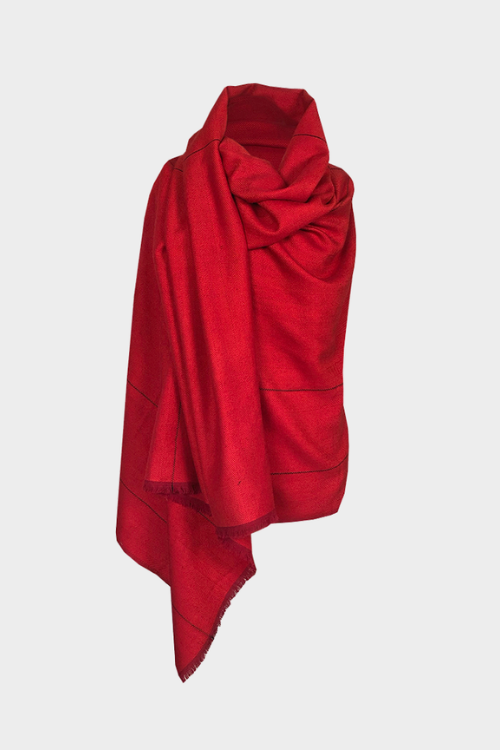 Fifth Origins Versatile Handwoven Cape/ Poncho Infinity Rose