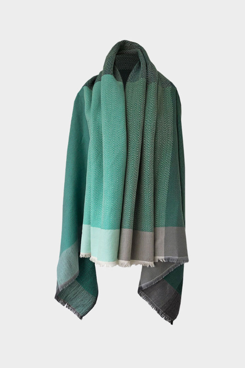 Fifth Origins Versatile Handwoven Cape/ Poncho Infinity Aurora