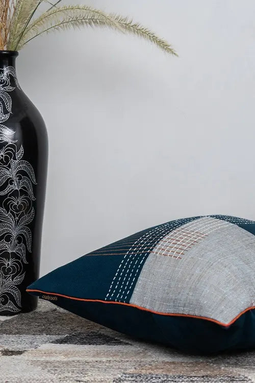 Craftroots Handblock Printed Cotton Cushion Cover