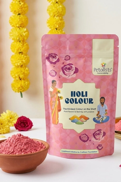 Craftizen Petalists Ecofriendly Holi Colours - 5 Colour Combo