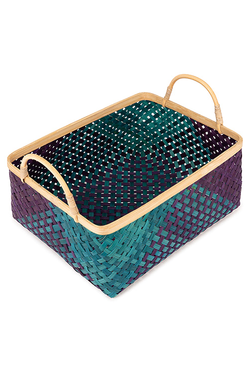 Greenkraftneelaya Handcrafted Bamboo Basket - Medium