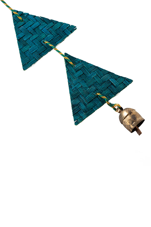 Greenkraft Rangeela Handcrafted Bamboo Hanging - Set Of  2