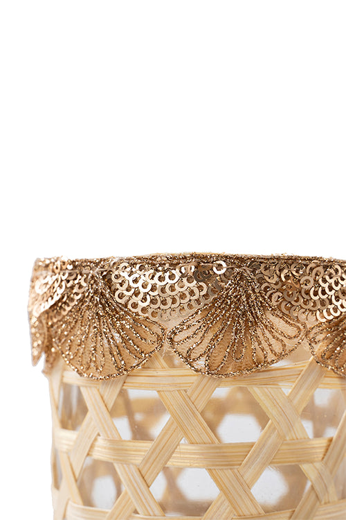 Greenkraft Deepam Handcrafted Bamboo Tealight - Set Of 2