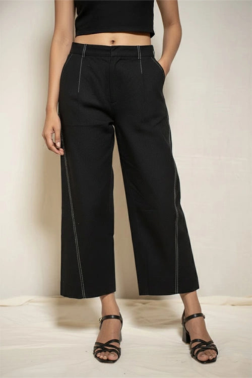 Moralfibre Double Stich Side Pannel Pants
