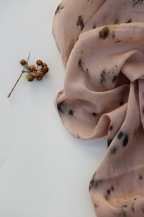 Mulya "RIZA" Eco Printed Cotton Silk Yardage