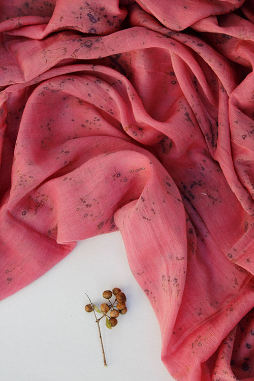 Mulya " LIJA" Eco Printed Cotton Silk Yardage