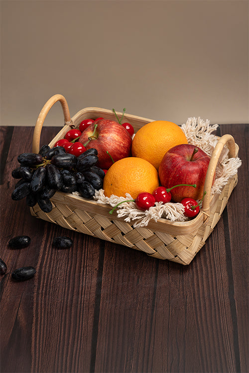 Greenkraftelora Handcrafted Bamboo Basket