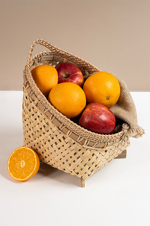 Greenkraftevara Handcrafted Bamboo Basket