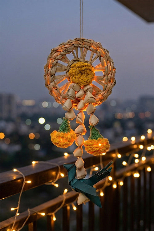 Greenkraft Vihang Handcrafted Chamba Hanging - Set Of 2