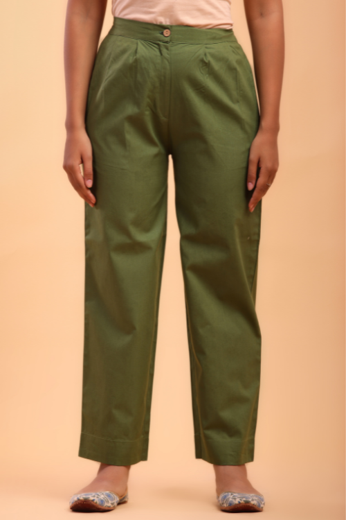 Dark Green Tailored Trousers | Dark Green Pants Suit Womens - Green Suit  Wide-leg - Aliexpress