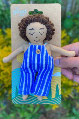 The Good Gift Single Doll "Jai Hand "Sewn Cotton Toy