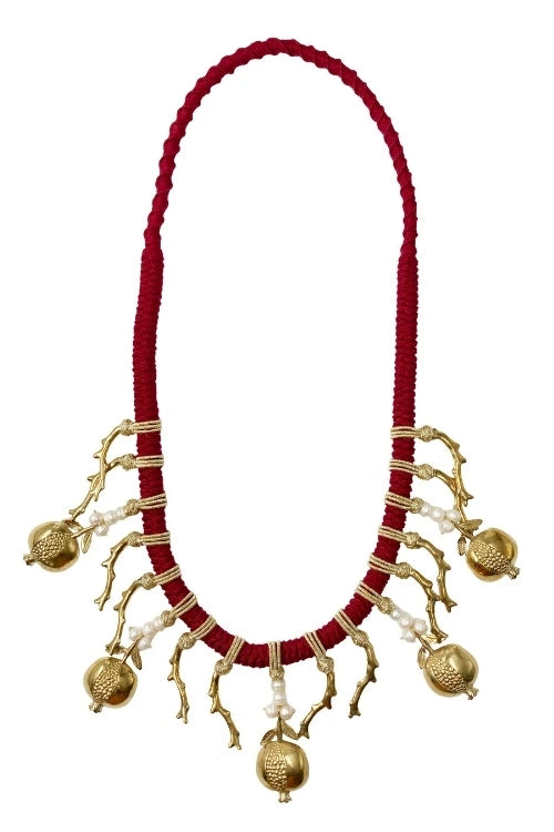 Mayabazaar "Statement"Handwrapped Necklace Adonis