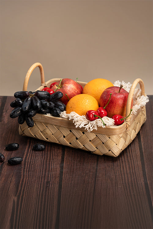 Greenkraftelora Handcrafted Bamboo Basket