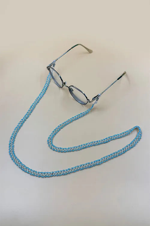 Antarang- Swarn & Neelshwet Chashma Dori- Ekrekha & Heerakriti Bead Work -Set Of 2