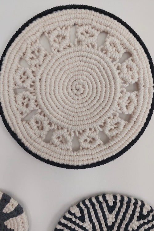 House Of Macrame "Navratna" Loops Wall-Hanging