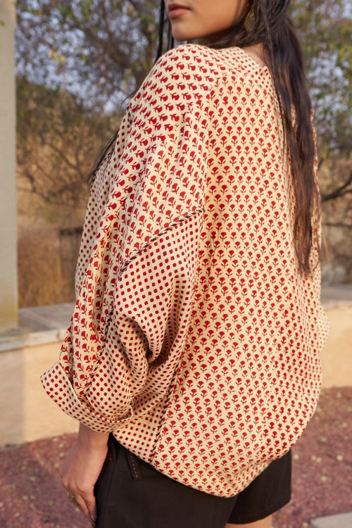 Dharan "Red Kaju Shirt"