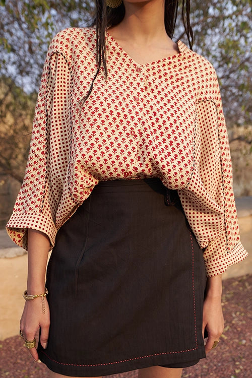 Dharan "Red Kaju Shirt"