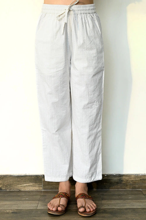 Dharan "Siya Khari Pant White"