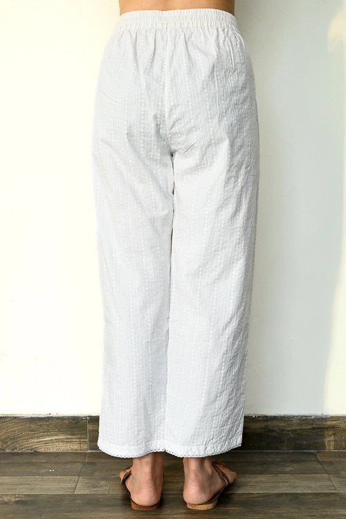 Dharan "Siya Khari Pant White"