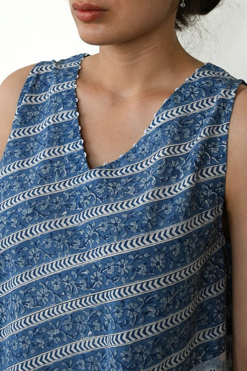 Dharan "Tara Kurta Blue"